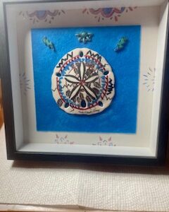 Thunderstorm – Framed Mandala Art 
